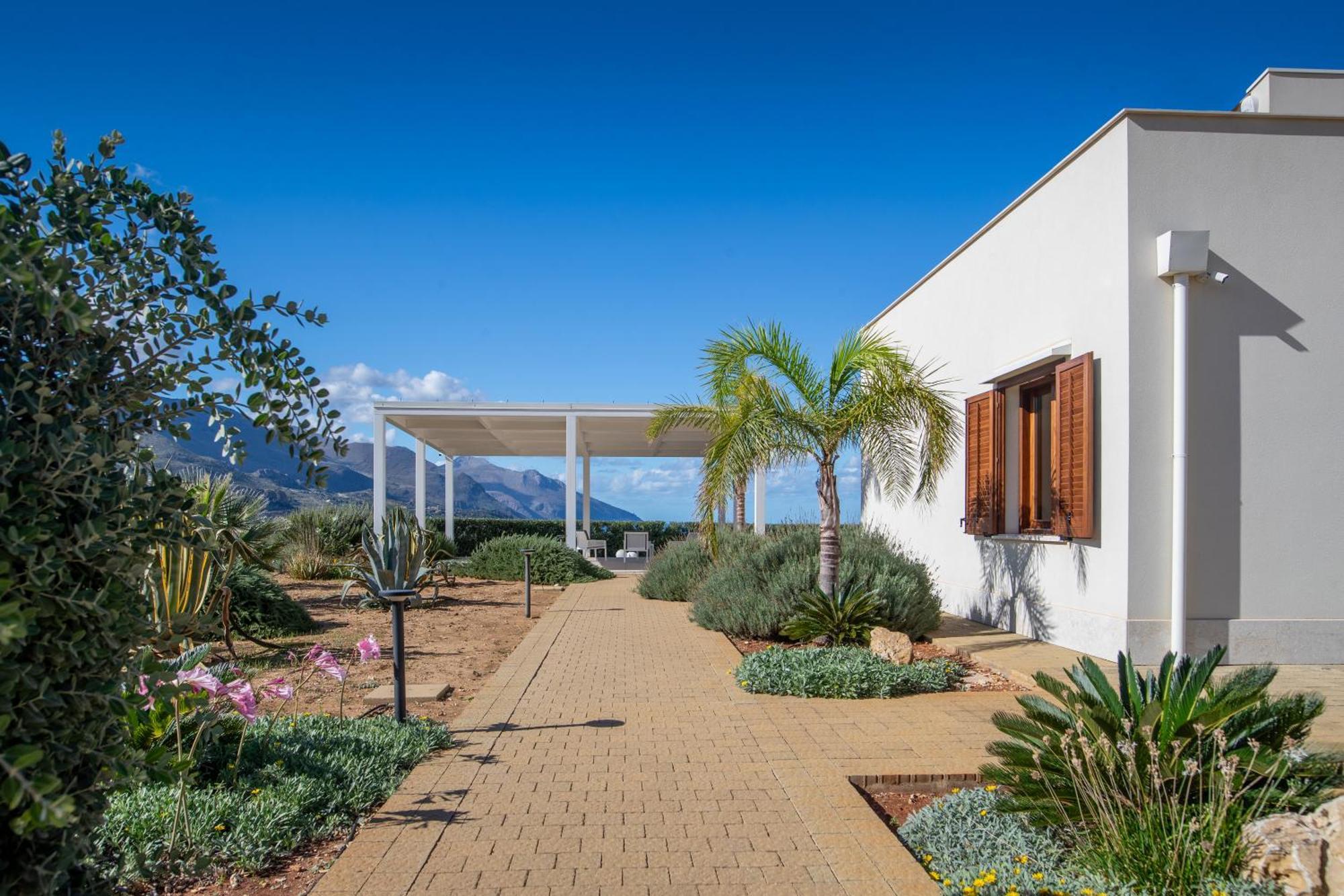 Villa Etesiae Castellammare del Golfo Buitenkant foto