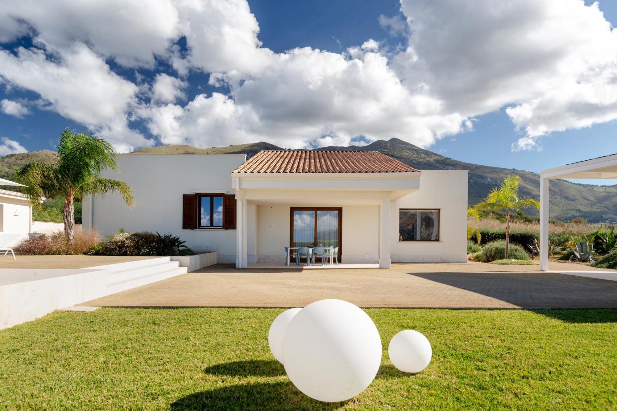 Villa Etesiae Castellammare del Golfo Buitenkant foto
