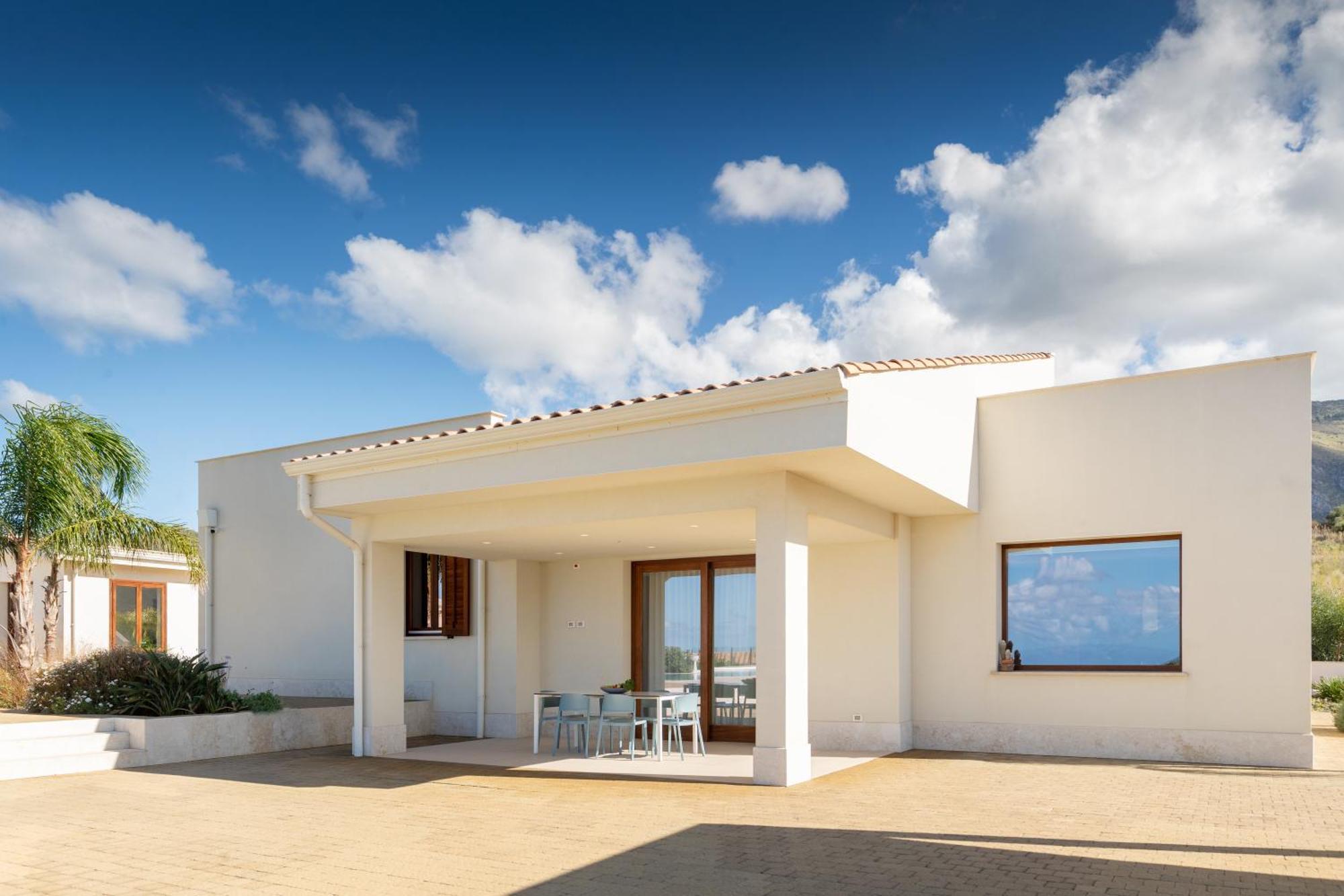 Villa Etesiae Castellammare del Golfo Buitenkant foto