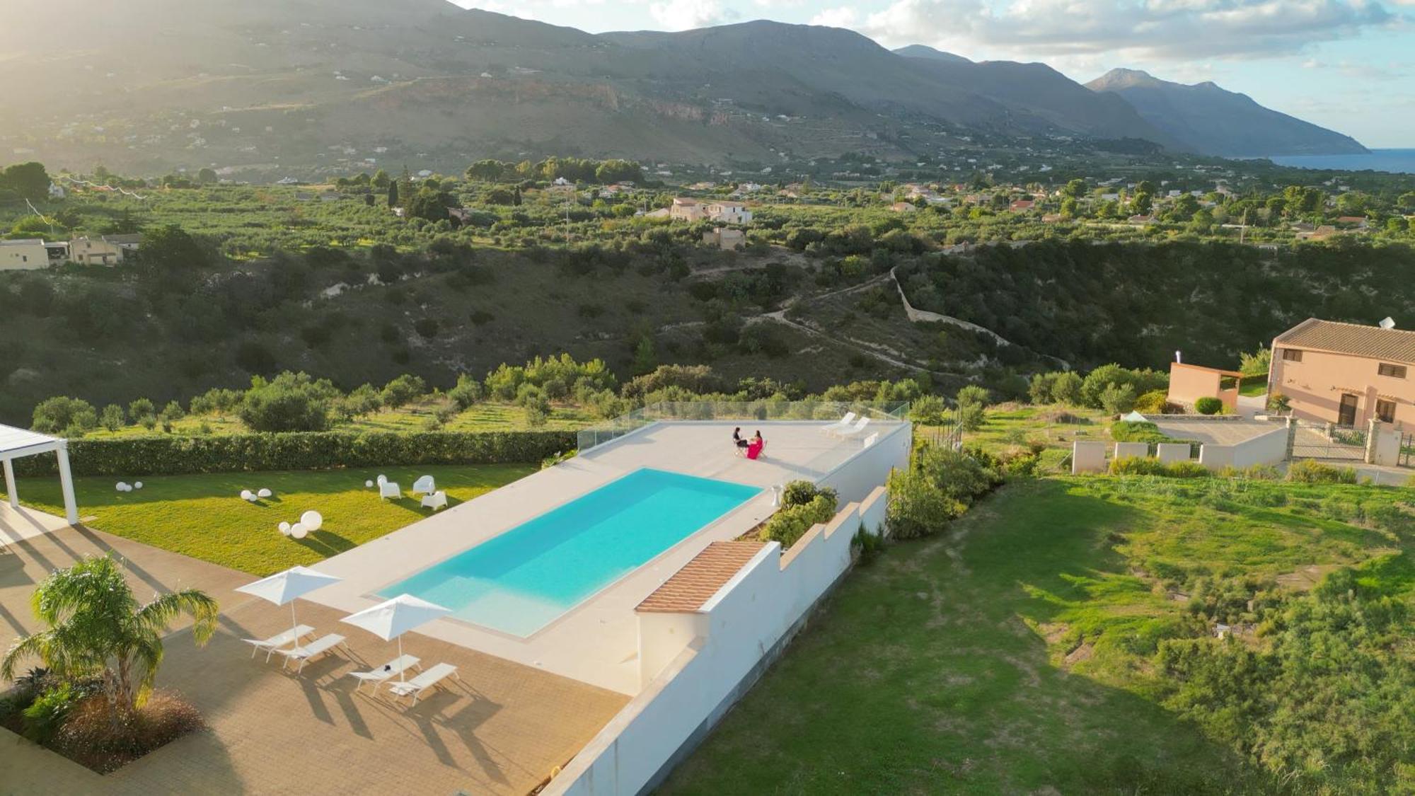 Villa Etesiae Castellammare del Golfo Buitenkant foto