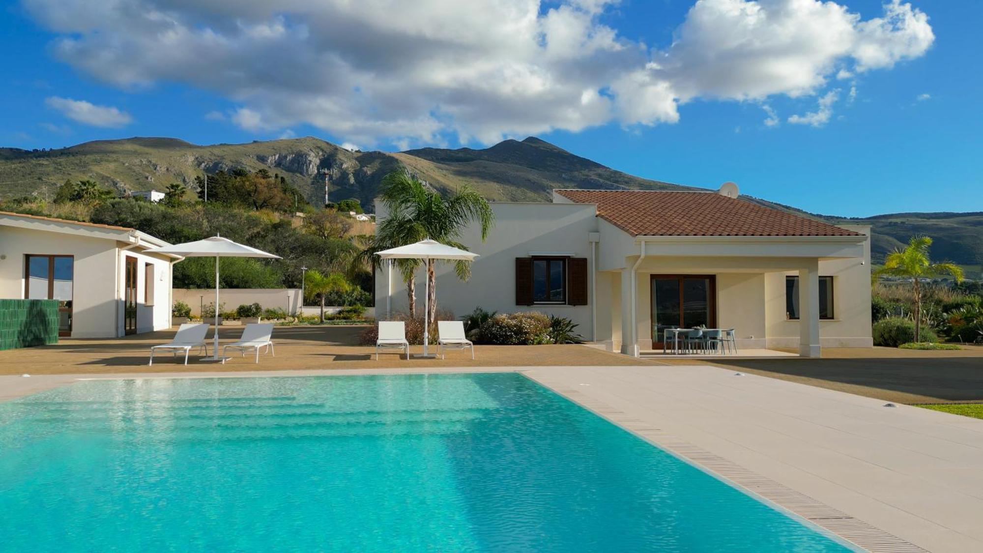 Villa Etesiae Castellammare del Golfo Buitenkant foto
